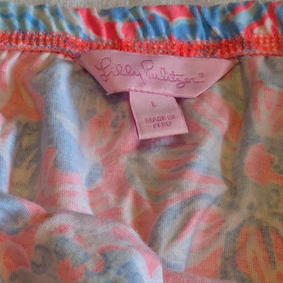 Lilly Pulitzer Windsor Tube Top Mini Dress/Coverup/Top Size Large Summer Siren - Picture 6 of 8